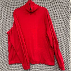 Hanna Andersson Turtleneck Red Womens XL Excellent Condition